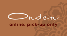 order online. pick-up only
